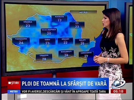 Prognoza meteo 29/08/2013