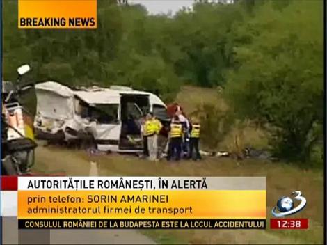 Sorin Amarinei, explică pas cu pas momentul accidentului din Ugaria! Se pare că șoferul TIR-ului a adormit la volan