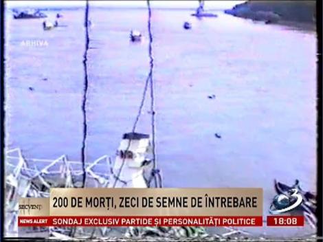 Secvențial: Imagini DOCUMENT de la catastrofa navei Mogoșoaia unde 200 de oameni au murit