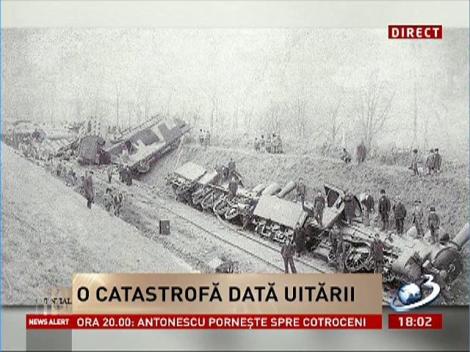 Secvențial: Accident feroviar petrecut chiar în noaptea de Anul nou, între anii 1916-1917, s-a soldat cu peste o mie de morți