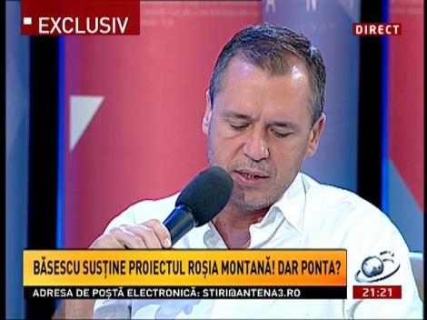 Prima confruntare televizată, pro şi contra Roşia Montană