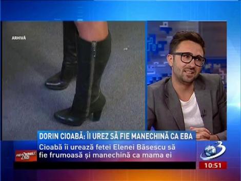 Ce urare i-a făcut Dorin Cioabă fetiţei Elenei Băsescu