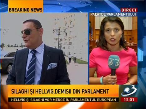 Silaghi şi Eduard Hellvig au demisionat din Parlament