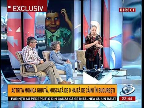 Actriţa Monica Ghiuţă, mesaj pentru Traian Băsescu