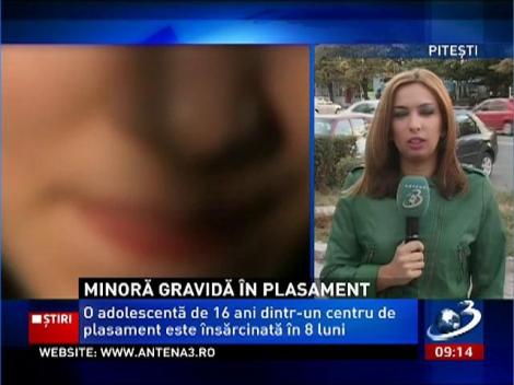 O minoră dintr-un centru de plasament din Piteşti, este însărcinată în 8 luni