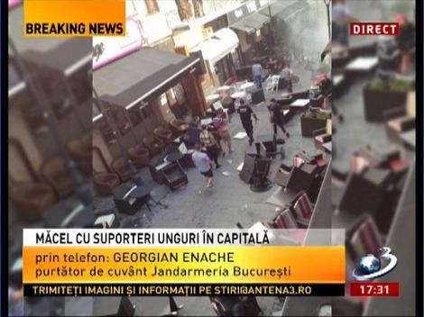 Purtătorul de cuvânt al Jandarmeriei, despre incidentele violente din Capitală