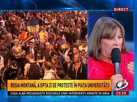 Norica Nicolai, despre protestul pentru Roşia Montană