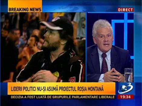 La Ordinea Zilei: Vicepreşedintele "Cartel Alfa", despre controversatul proiect Roşia Montantă