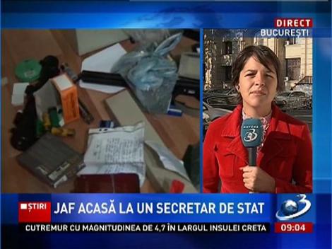 Jaf acasă la secretarul de stat din Ministerul Agriculturii Valentin Şoneriu