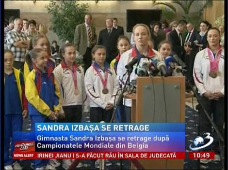 Sandra Izbaşa a anunţat că se retrage după Campionatele Mondiale