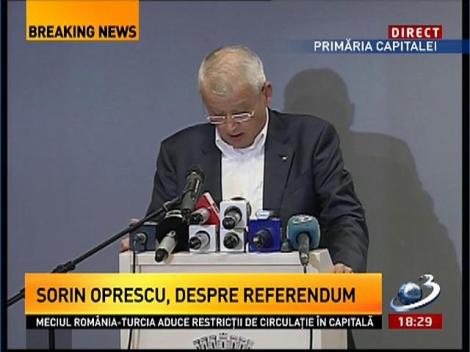 Oprescu cere anularea referendumului privind eutanasierea maidanezilor