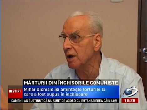 Mihai Dionisie, unul dintre supravieţuitorii închisorilor comuniste