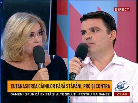Cristina Ţopescu: Nu trebuie să intrăm într-o logică a războiului, între oameni şi animele!