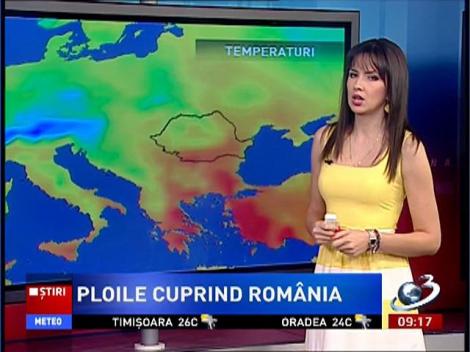Ploile cuprind România
