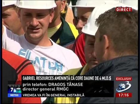 100 de Minute: Dragoş Tănase, în exclusivitate despre declaraţiile directorului Gabriel Resources