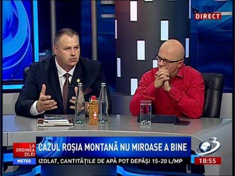 Deputatul PC, Mircea Irimia: Aceasta este "apa de Roşia"