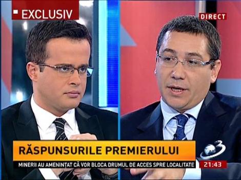 Sinteza Zilei: Ponta explică de ce va vota în Parlament ÎMPOTRIVA proiectului Roşia Montană