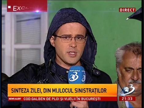 Sinteza Zilei: Mihai Gâdea şi Adrian Ursu, în mijlocul sinistraţilor din Galaţi