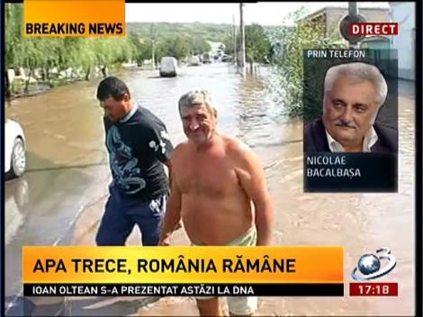 Nicolae Bacalbaşa, despre situaţia din Galaţi: A fost o gafă a meteorologilor!