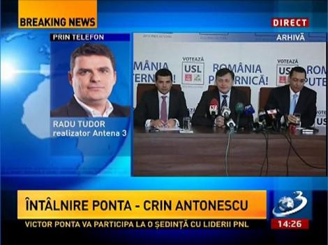 Radu Tudor, despre atacul lui Antonescu la adresa lui Ponta