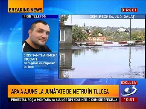 Baraj rupt la Pechea! Se aşteaptă viituri mai mari