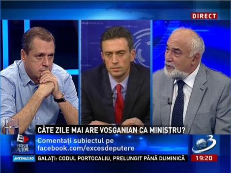 Varujan Vosganian: Eu nu am nicio calitate în Justiţie!