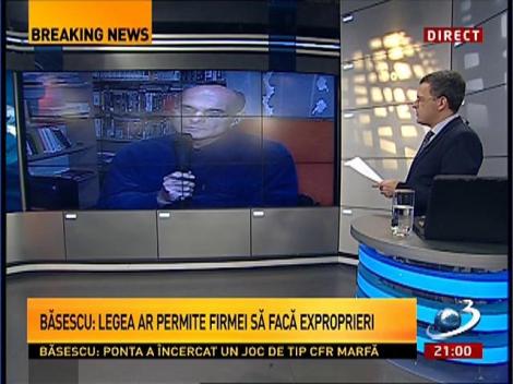 CTP: Băsescu a încercat să nu fie mai prejos, în materie de ce au făcut până acum, domnii Pona şi Antonescu