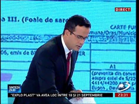 Sinteza Zilei: Documentul care arată că Patapievici şi Mihăieş au terenuri la Roşia Montană