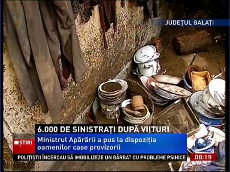 6.000 de sinistraţi după viituri