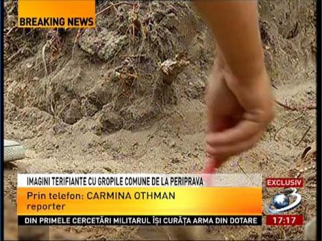 Gropi comune pline cu oseminte ale foştilor deţinuţi politici, la Periprava