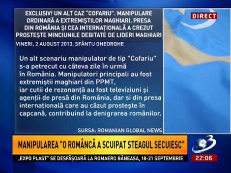 Sinteza Zilei: Manipularea "o româncă a scuipat steagul secuiesc"
