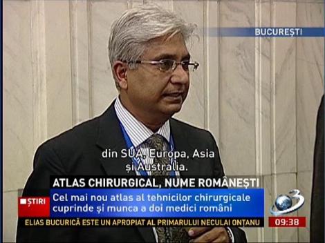 Nume româneşti în cel mai nou atlas chirurgical