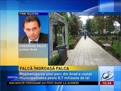 Gheorghe Falcă, despre parcul de 9 milioane de lei