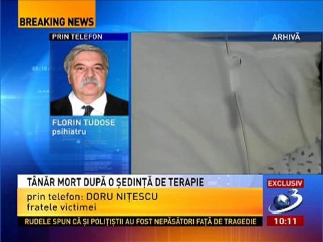 Dănuţ Dinu, purtător de cuvânt IPJ Argeş, despre cazul tânărului mort în urma unei şedinţe de terapie
