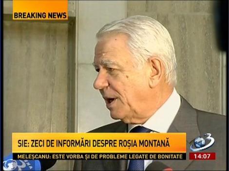 SIE: Informările, trimise la preşedinţie