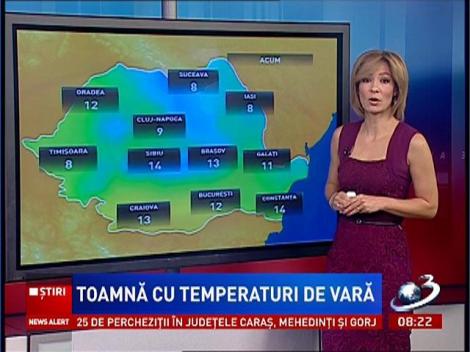 Toamnă cu temperaturi de vară