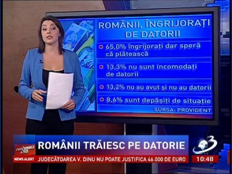 Românii trăiesc pe datorie. Află de aici câţi îşi permit să pună bani de o parte!