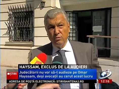 Judecătorii nu vor să-l audieze pe Omar Hayssam în procesul privind fuga sa din ţară