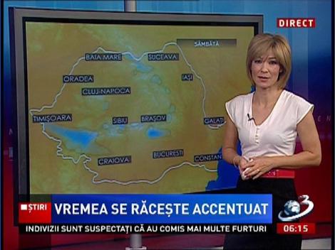 Vremea se răcește accentuat