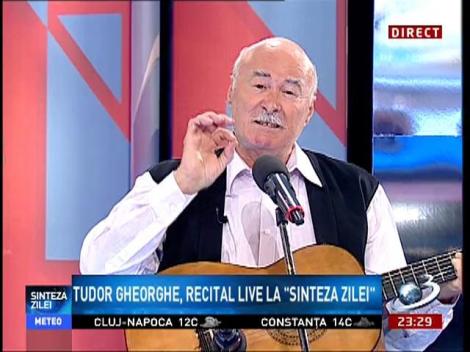 Sinteza Zilei: Tudor Gheorghe, un recital de excepție