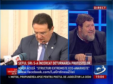 La Ordinea Zilei: Bogdan Hossu, despre declaraţia şefului SRI