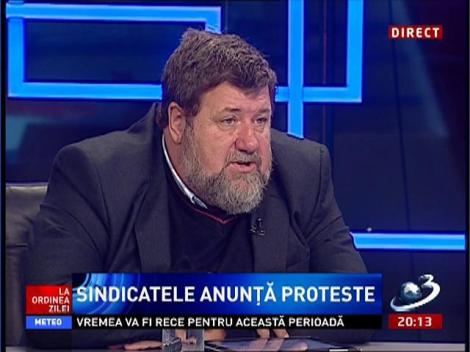 La Ordinea Zilei: Bogdan Hossu, despre protestele anunţate de sindicate