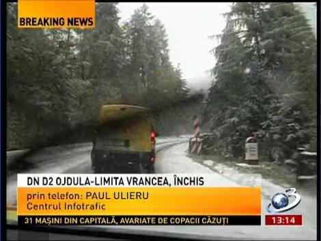 Drumuri închise din cauza vremii