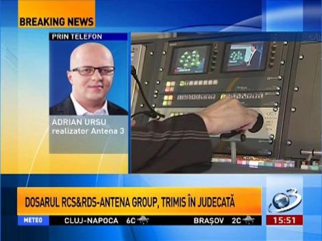 Adrian Ursu: Dosarul acesta nu are absolut nici o legătură cu Antena 3