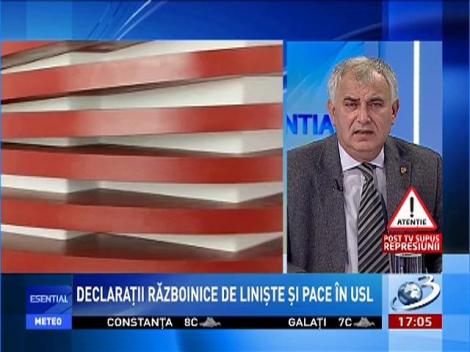 Esenţial: Dumitru Pelican, despre declaraţiile războinice dintre Ponta şi Antonescu