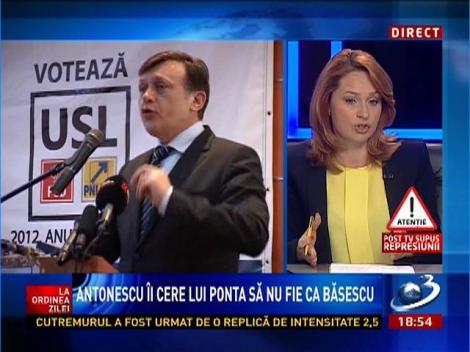 La Ordinea Zilei: Cristina Pocora, despre atacul dur al lui Antonescu la adresa lui Ponta