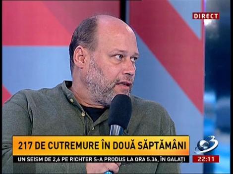 Mircea Diaconescu: Nu au nici o legătură cutremurele de la Izvoarele cu cel din Vrancea