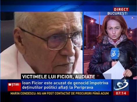 Victimele torţionarului Ioan Ficior vor fi audiate astăzi la Parchetul General