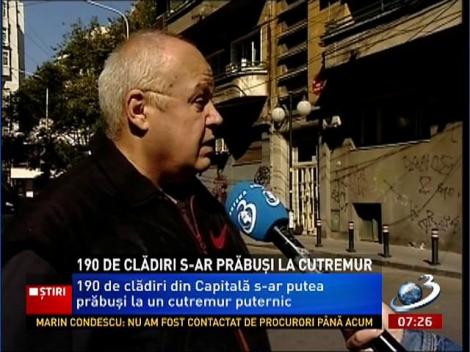 Aproximativ 200 de clădiri din Capitală, în pericol de prăbuşire. Iată zonele vulnerabile în caz unui cutremur puternic