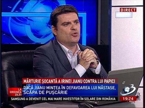 Mărturie şocantă a Irinei Jianu contra procurorului Papici